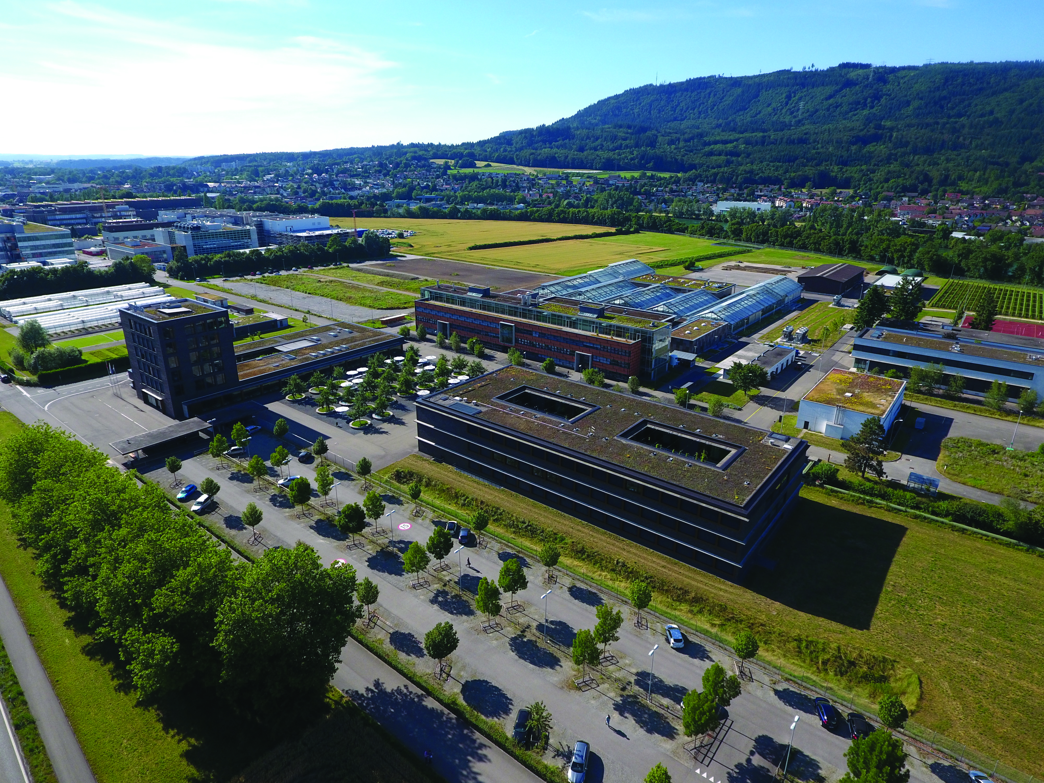 Hауково- дослідний центр компанії Syngenta, що розташований у місті Штайн (Швейцарія)