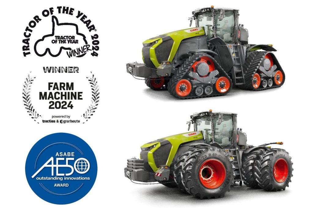 Найпотужніший трактор CLAAS отримав нагороду AE50